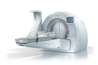 The Elekta Gamma Knife Esprit protects patient quality of life through very low body dose and exceptional accuracy that spares heathy tissue.