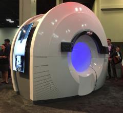 The Reflexion combination PET-CT linac, on display at ASTRO 2018. The system uses PET radiotracer emissions to track tumors directly without the need for margins to account for respiratory motion. #ASTRO18 #ASTRO2018 #ASTRO