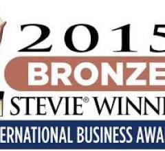 2015 bronze stevie winner