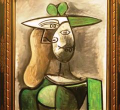  picasso woman with green hat.