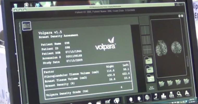 Volpara Solutions, VolparaAnalytics, VolparaDose, VolparaDensity, RSNA 2104