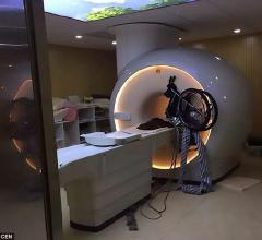 China, Shanghai Pulmonary Hospital, MRI scanner, wheelchair, damage