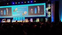 A “Great Debate” at the end of the general session pitted community heavyweights against each other. 