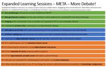 Expanded Learning Sessions spanned more than a dozen topics of the Presidential Symposium.