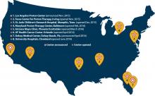 proton therapy map